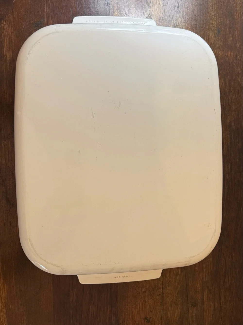 Corningware in shadow Iris pattern lasagna pan